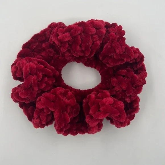 More you bid the more you get!Oversized Scrunchies Hair Ties Crochet Handmade - Picture 4 of 16